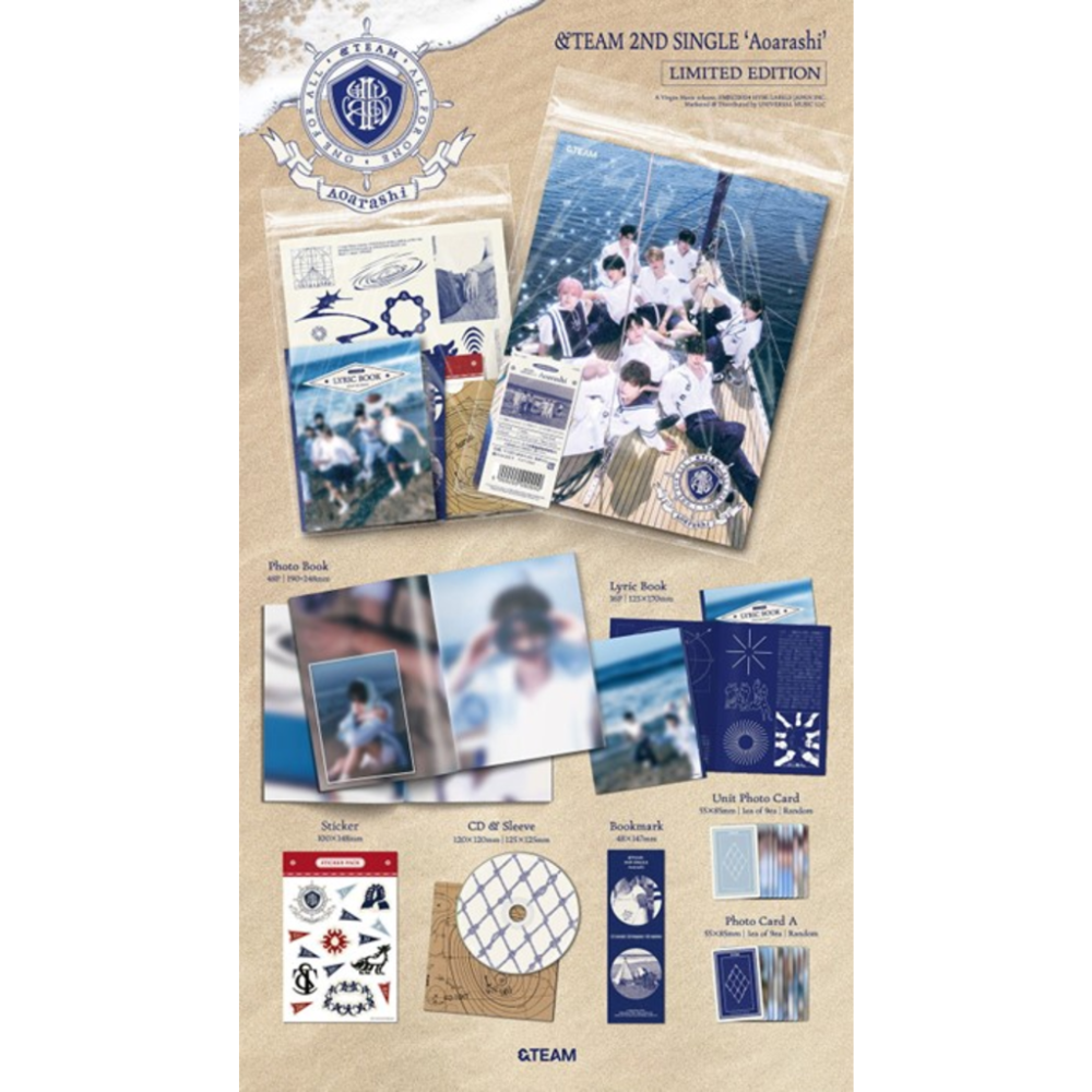 Aoarashi (Limited Edition) - CD (Edición Limitada)