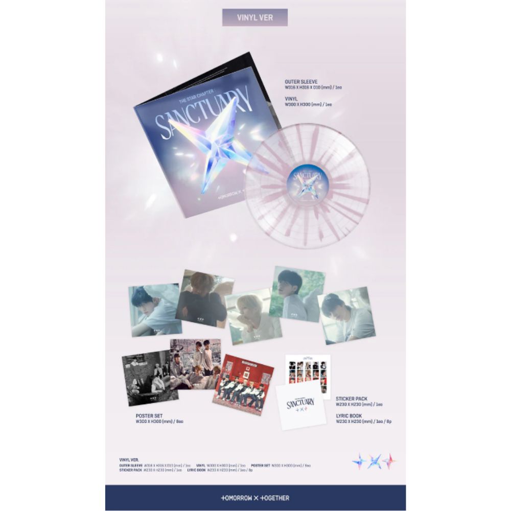 The Star Chapter: SANCTUARY - Vinilo (Color Transparente y Malva Splatter)