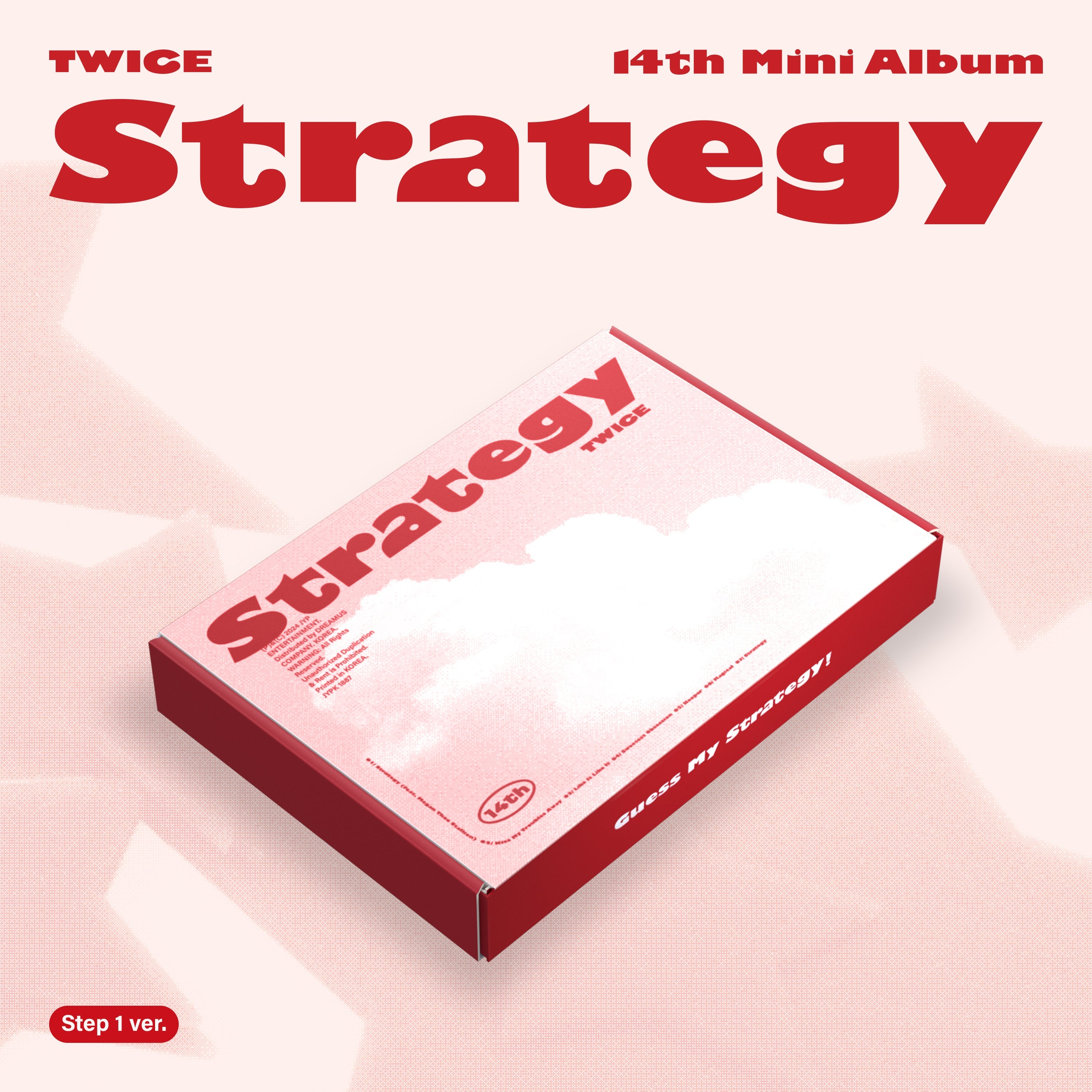 Twice - STRATEGY (Step 1 ver.) - CD – Universal Music Online