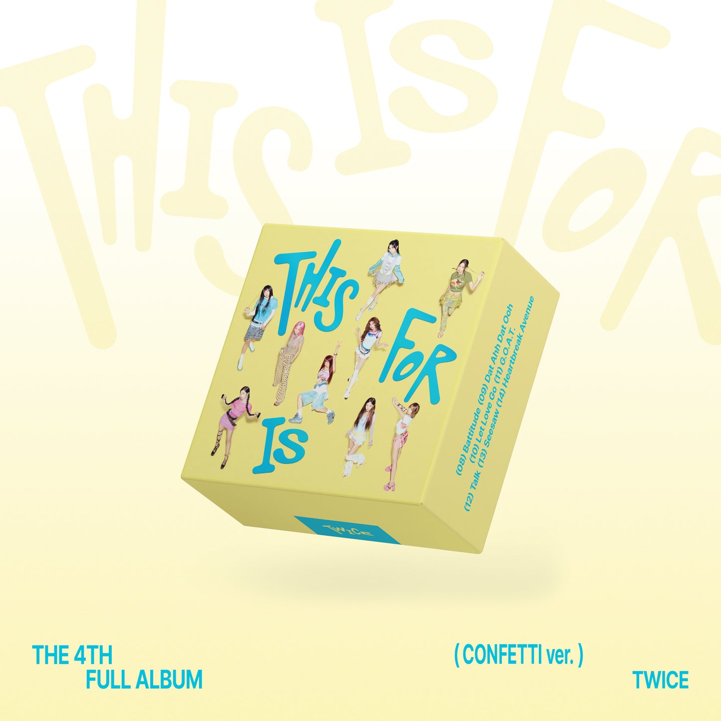 THIS IS FOR (CONFETTI ver.) - CD
