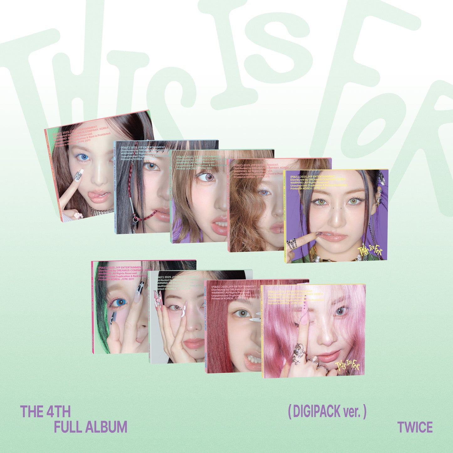 THIS IS FOR (DIGIPACK ver.) - CD