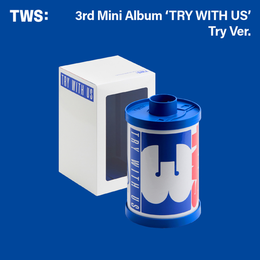 TWS 3rd Mini Album ‘TRY WITH US’ (Try Ver.) - CD