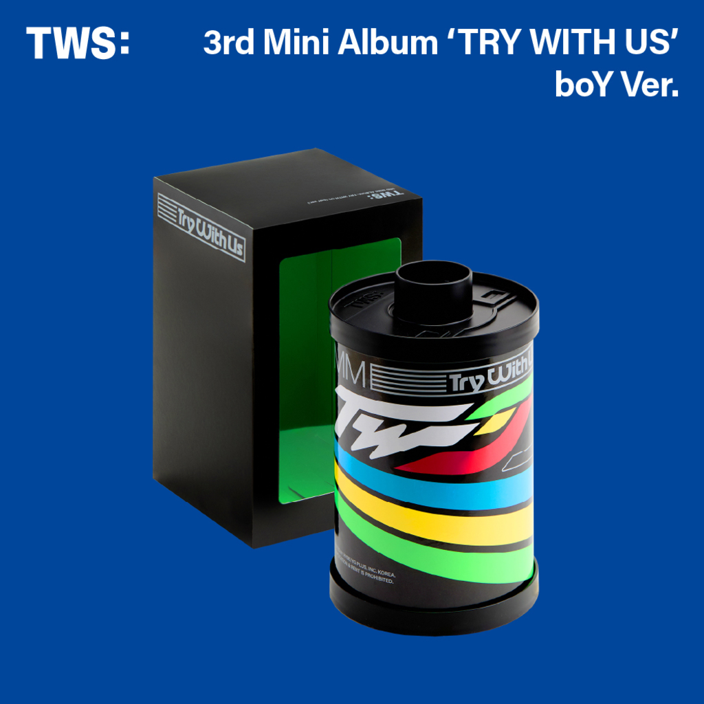 TWS 3rd Mini Album ‘TRY WITH US’ (boY Ver.) - CD