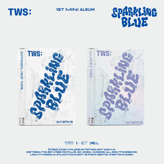 TWS 1st Mini Album 'Sparkling Blue' (Sparkling Ver.) - CD