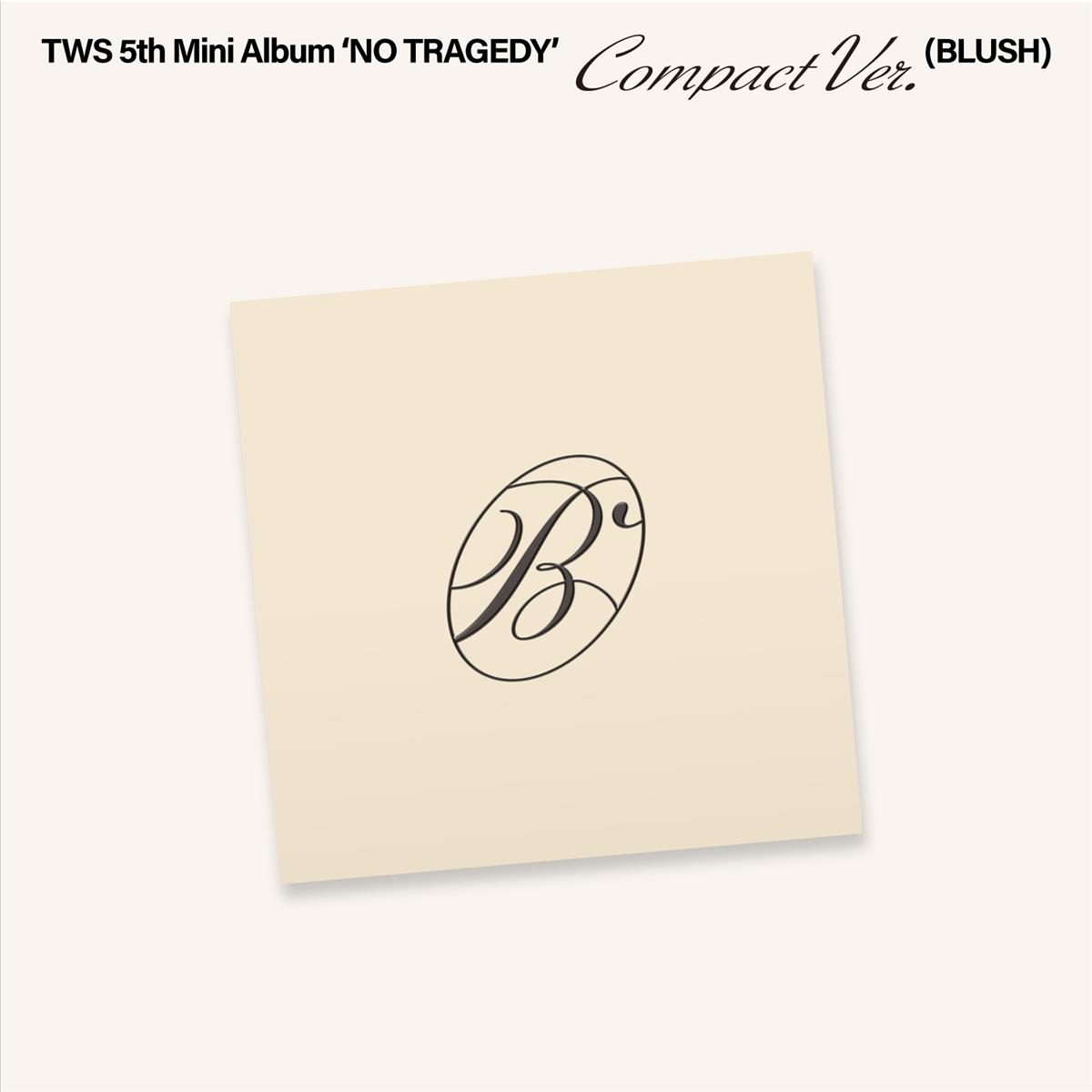 TWS 5th Mini Album 'NO TRAGEDY'  (Compact Ver.) (BLUSH) - CD
