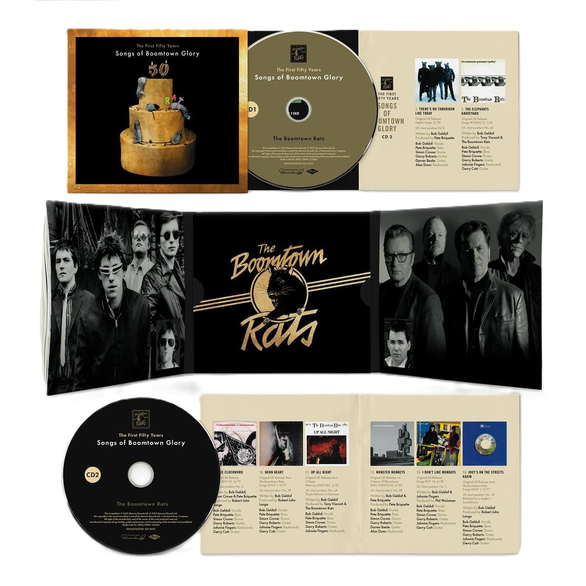 The First 50 Years: Songs Of Boomtown Glory - CD (2CD)