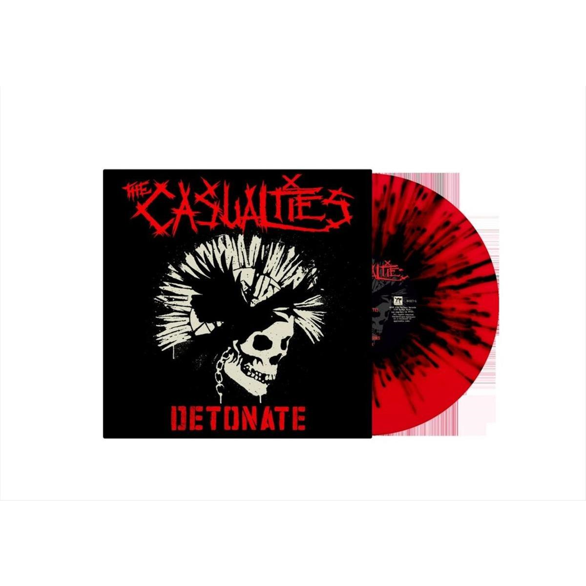 Detonate - Vinilo (Color Rojo y Negro Splatter)