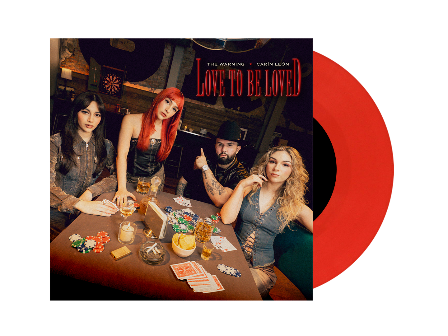 Love to Be Loved - Vinilo 7" (Edición Exclusiva Color Rubí Transparente Marmolado)