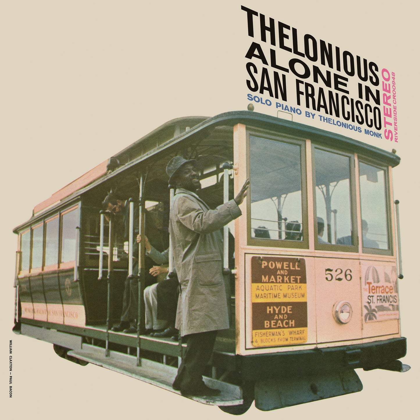 Thelonious Alone in San Francisco (Original Jazz Classics Series) - Vinilo