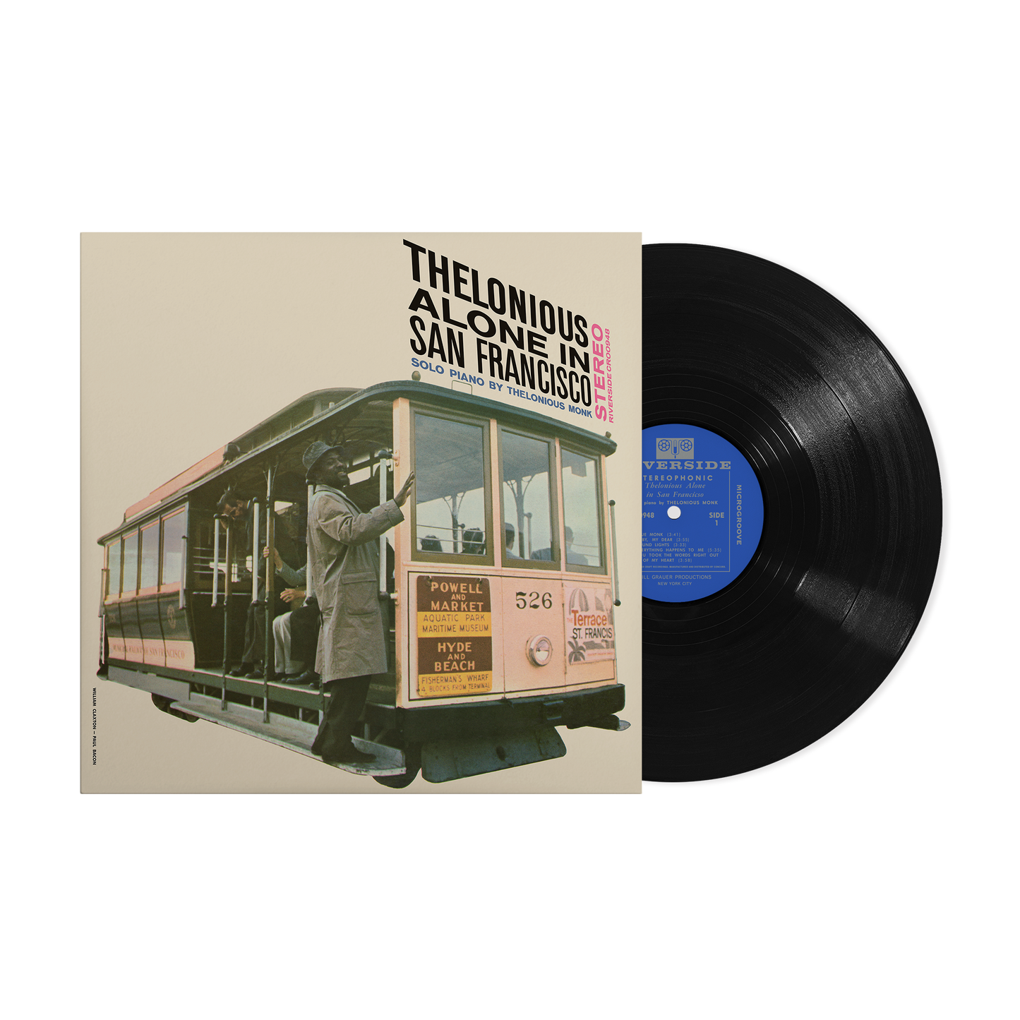 Thelonious Alone in San Francisco (Original Jazz Classics Series) - Vinilo