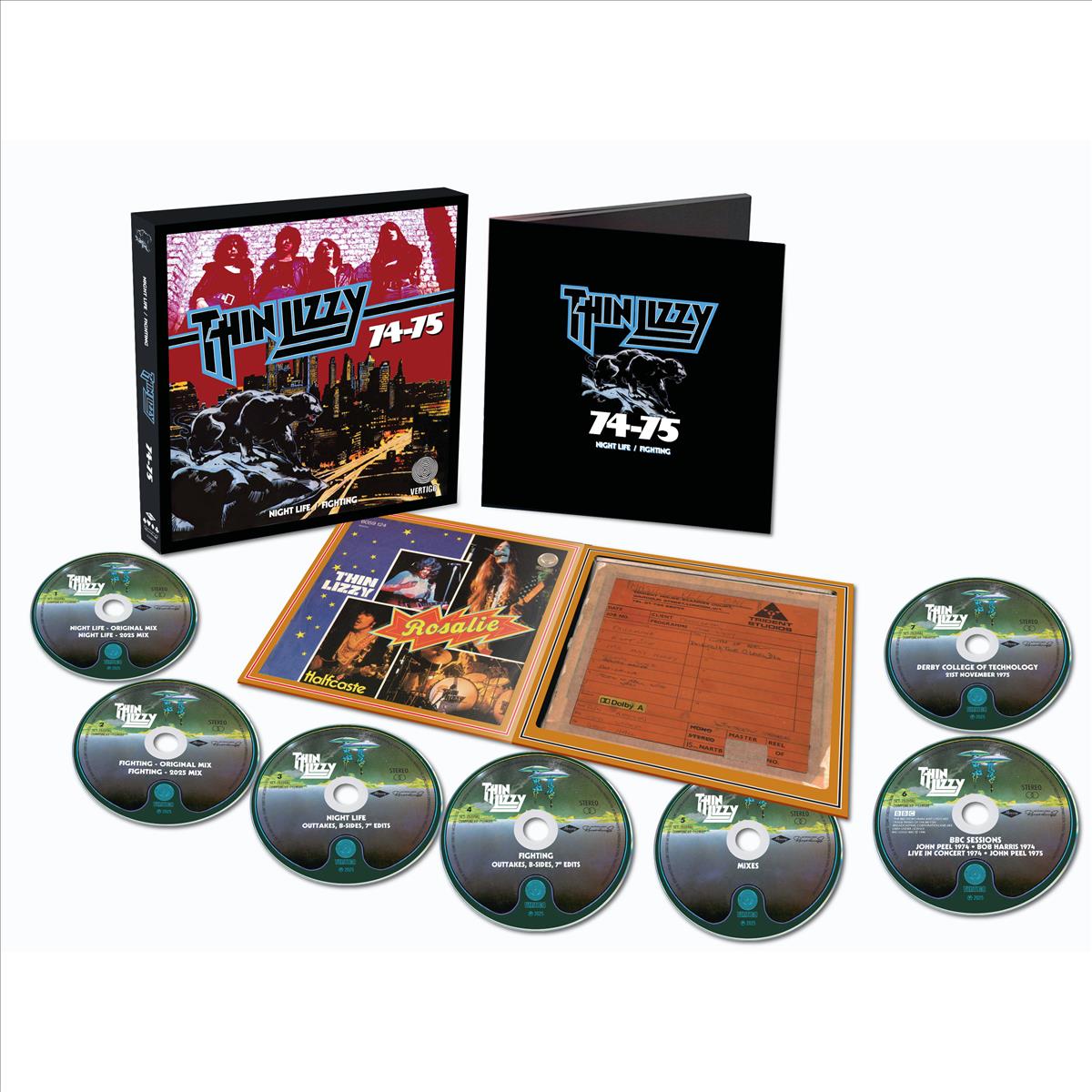 74-75 - Night Life / Fighting - Box Set (7CD)