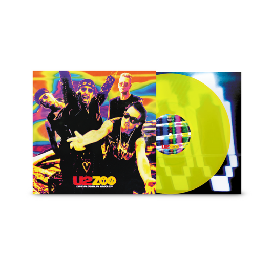 Zoo TV Live In Dublin 1993 - Vinilo (Color Amarillo Neón EP)