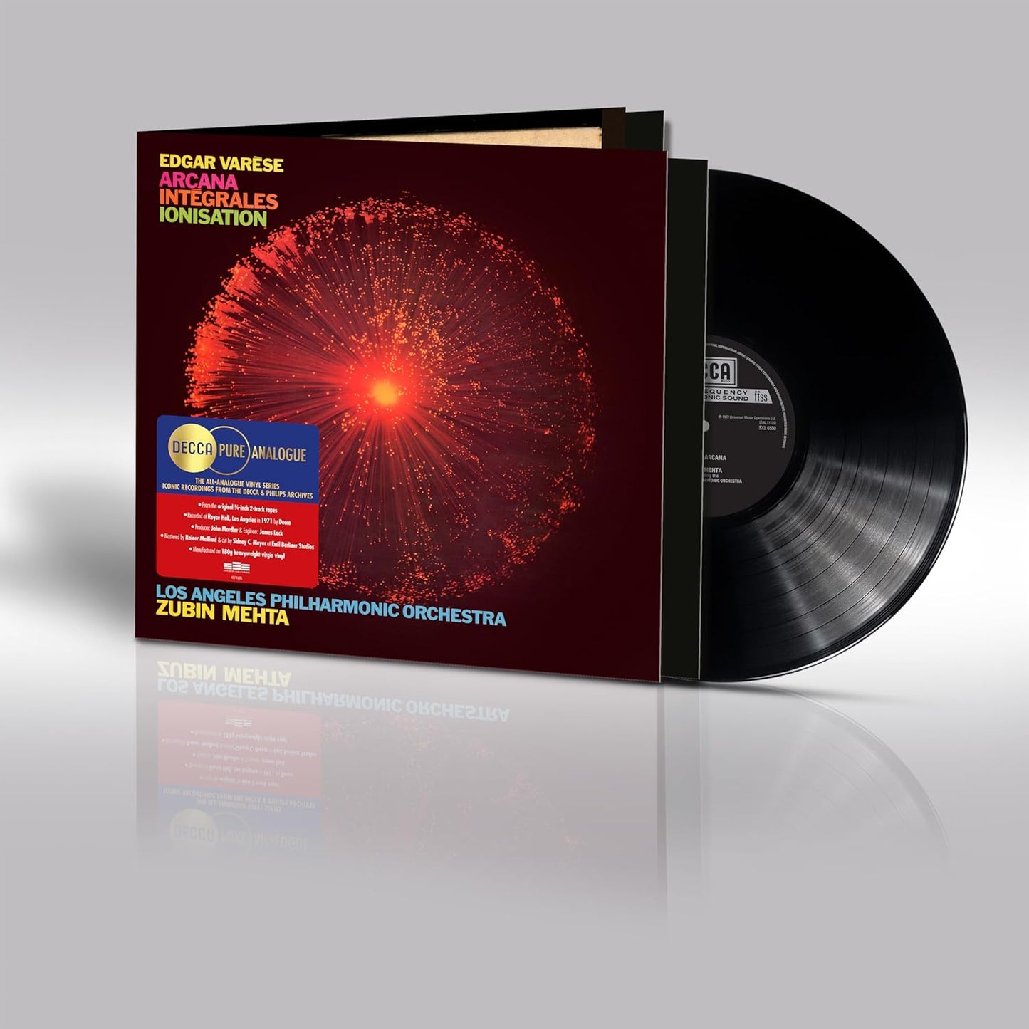 Varèse: Arcana; Intégrales; Ionisation - Vinilo