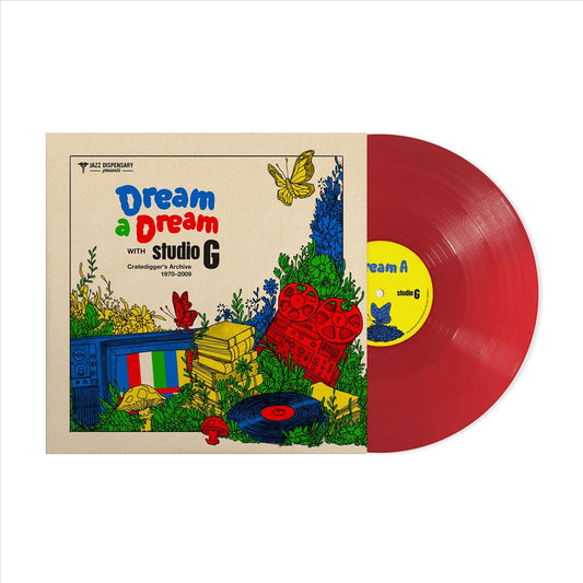 Jazz Dispensary Presents - Dream A Dream With Studio G: Cratedigger's Archive (1970-2009) - Vinilo (Edición Limitada Color Rojo)