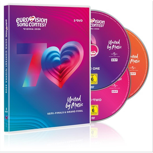 Eurovision Song Contest Vienna 2026 (3 DVD) - DVD (3DVD)