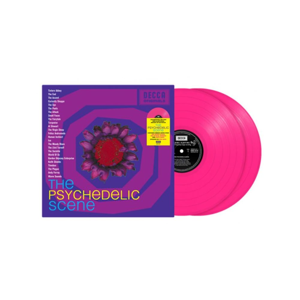 Varios: The Psychedelic Scene - Vinilo (Color Rosa 2LP)