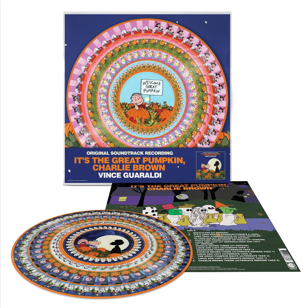 It's The Great Pumpkin, Charlie Brown 60th Anniversary - Vinilo (Efecto Zoetrope)