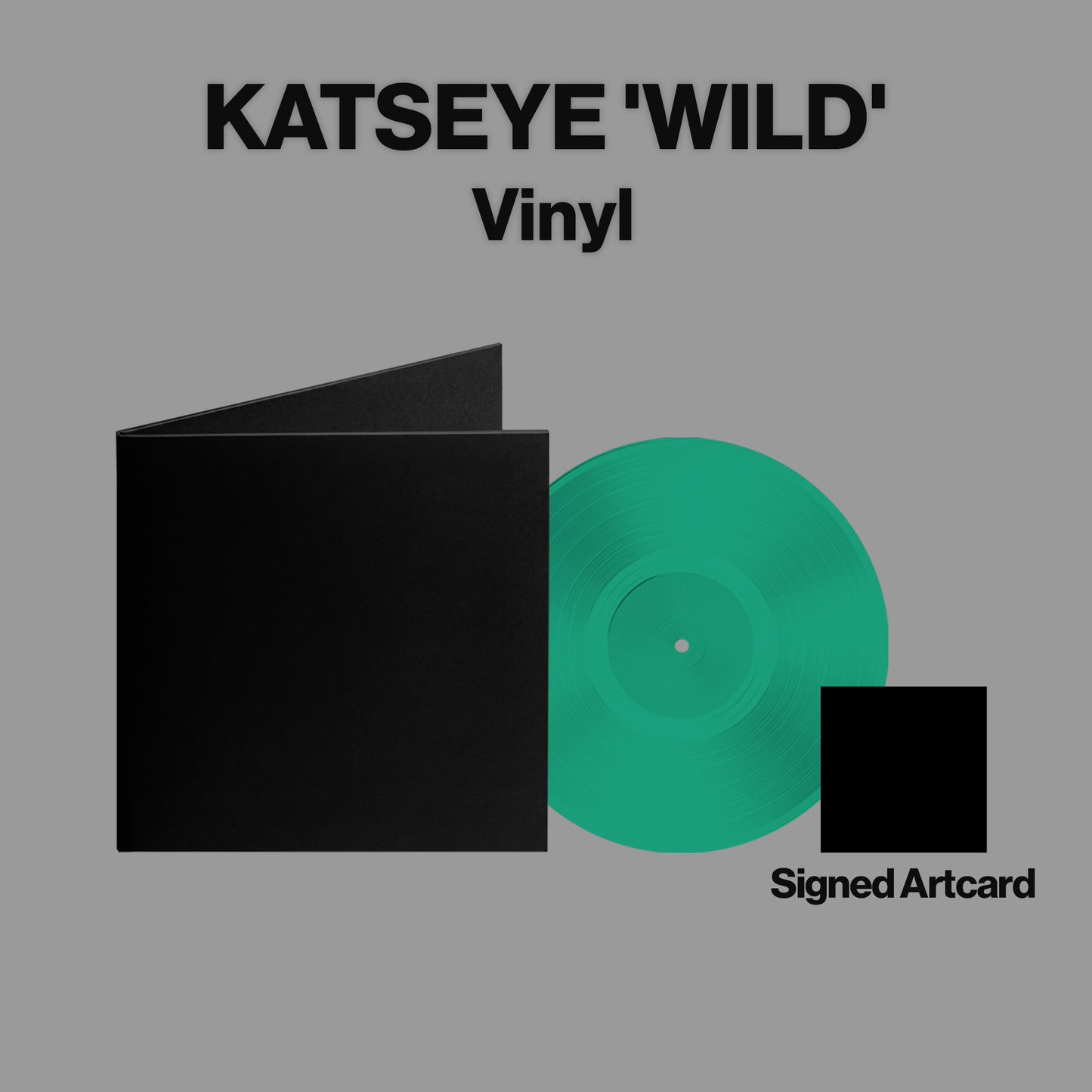 WILD - Vinilo (Color Precious Jade) + Tarjeta Firmada