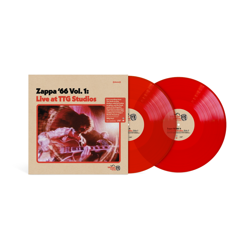 Zappa '66: Live At TTG Studios - Vinilo (Edición Exclusiva Color Rojo 2LP)