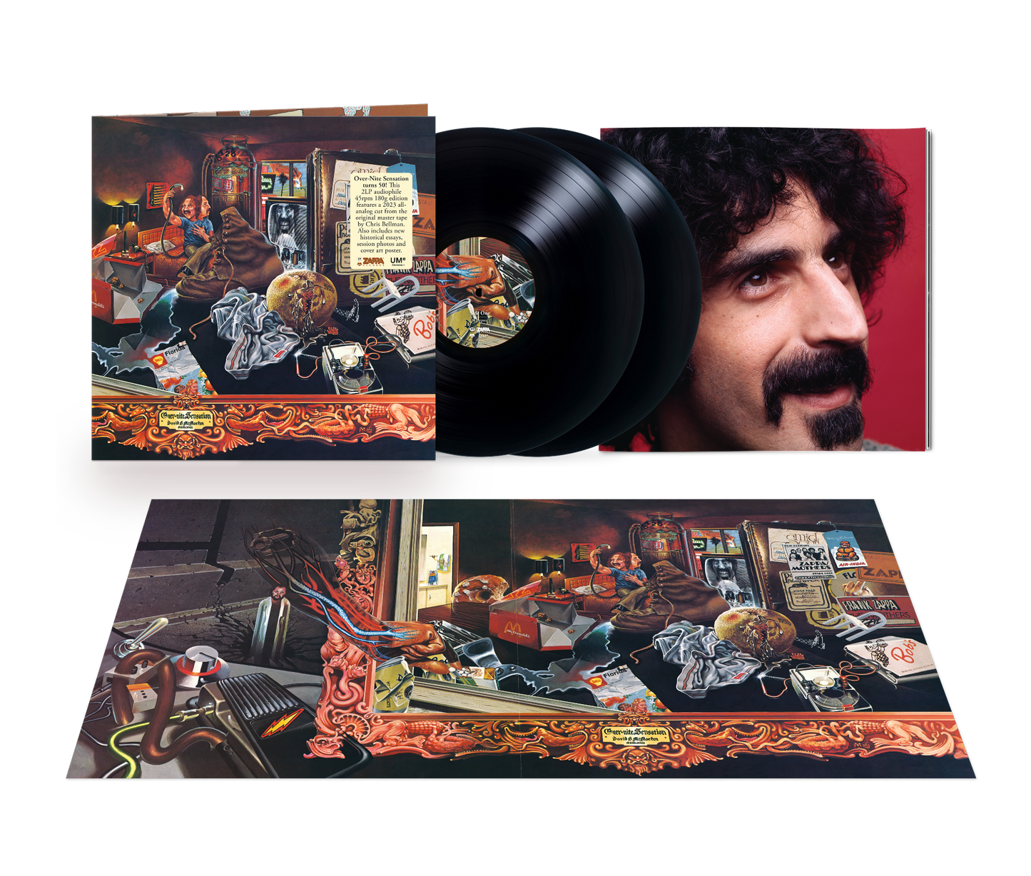 Over-Nite Sensation (50th Anniversary)  - Vinilo (180 gramos, 45 RPM 2LP)