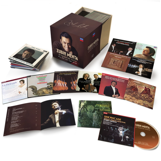 Zubin Mehta: The Philharmonic Edition - Vienna, Berlin, Israel, London, New York - CD (57 CD)