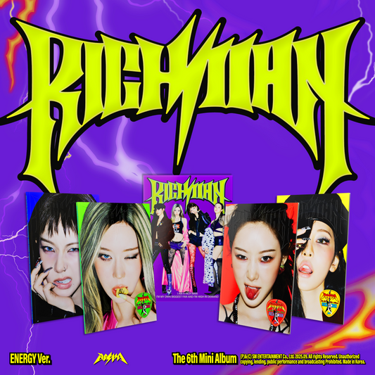 The 6th Mini Album 'Rich Man' - ENERGY Ver. (WINTER Version) - CD