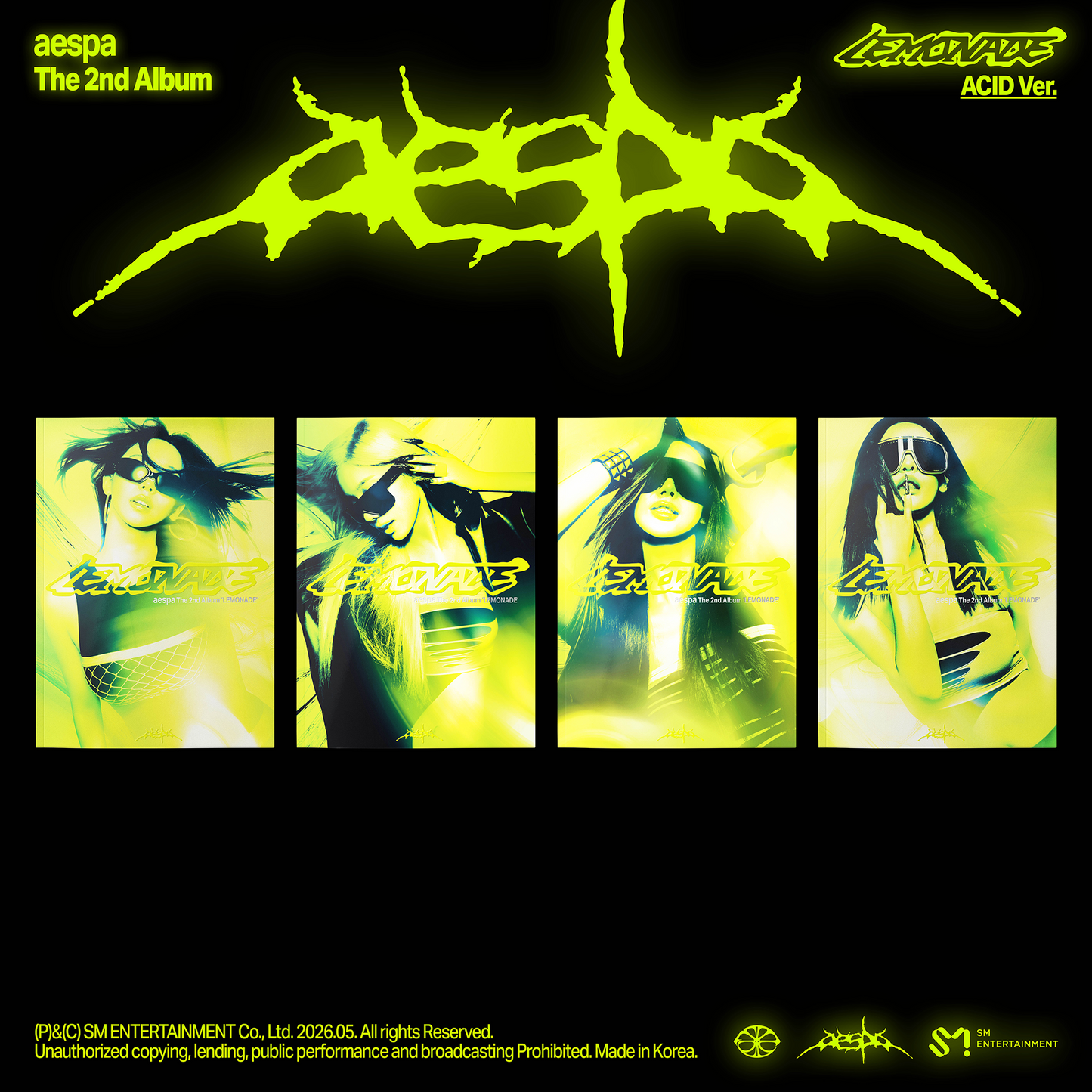 The 2nd Album 'LEMONADE' (ACID Ver.) - CD