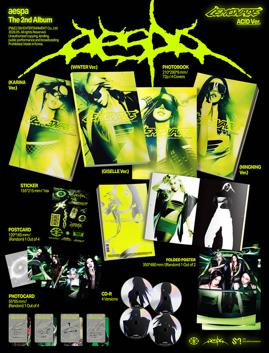 The 2nd Album 'LEMONADE' (ACID Ver.) - CD