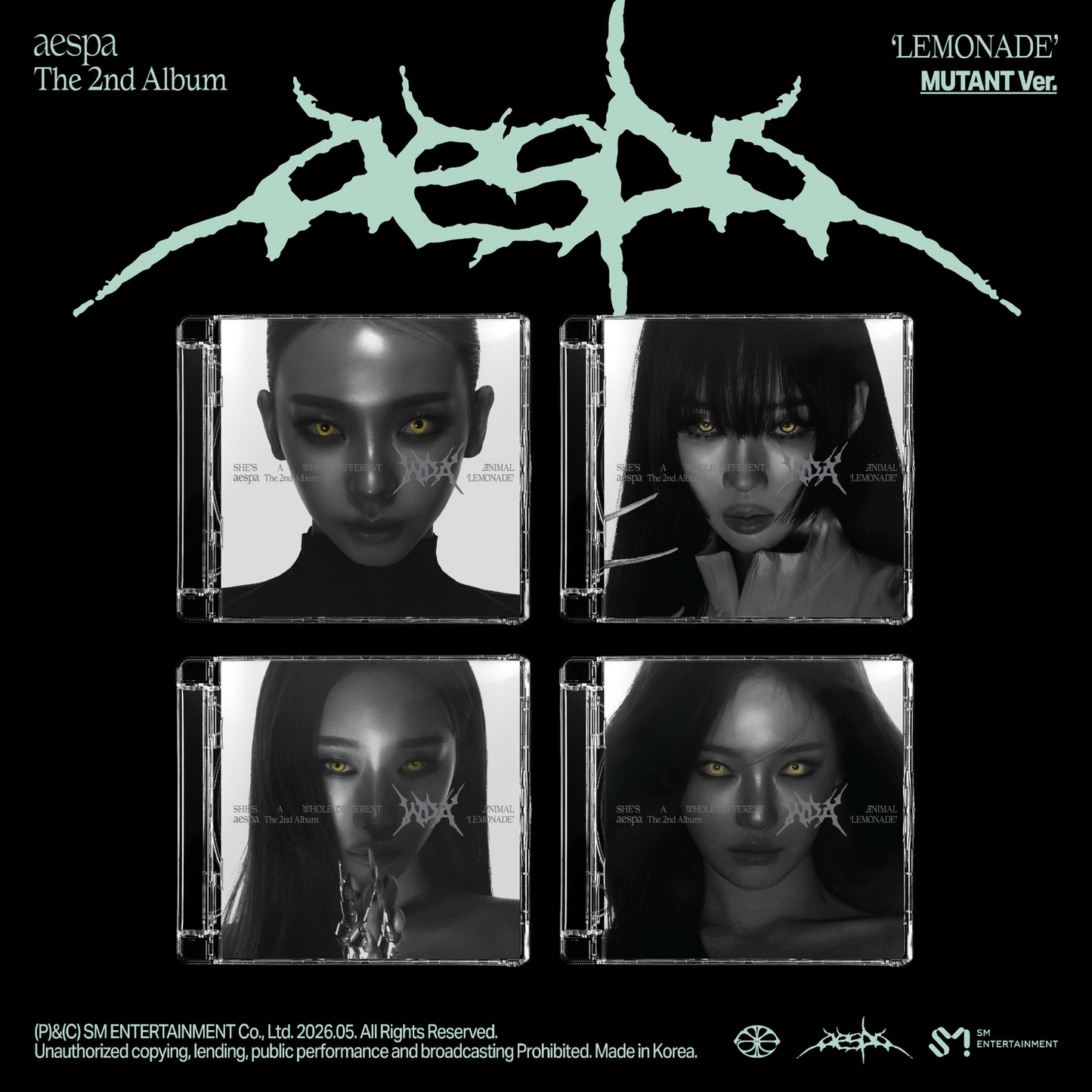 The 2nd Album 'LEMONADE' (MUTANT Ver.) - CD