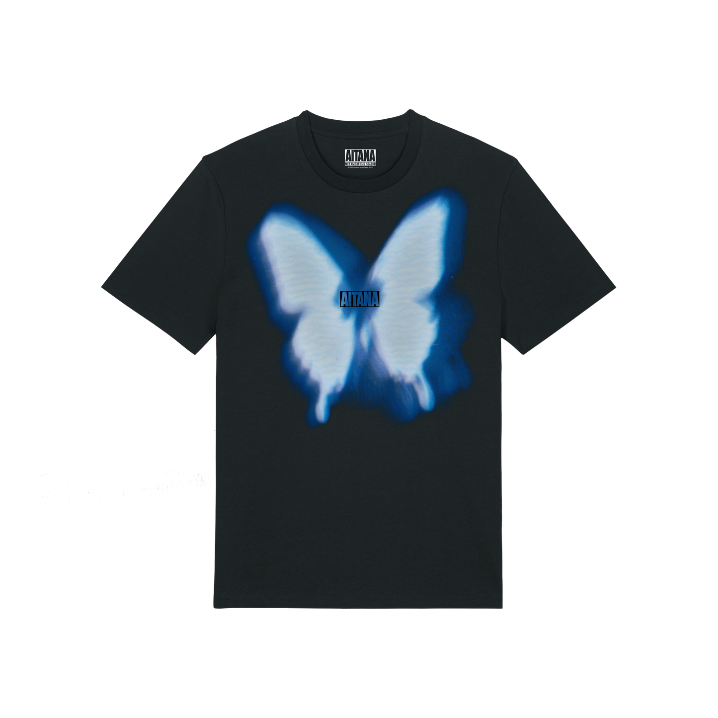Camiseta Butterfly Aitana negra