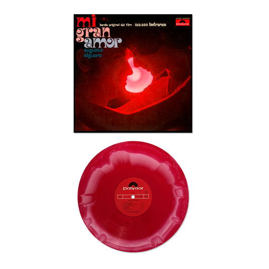 Mi Gran Amor B.S.O. - Vinilo (Color Rosa y Rojo Efecto A Side / B Side)