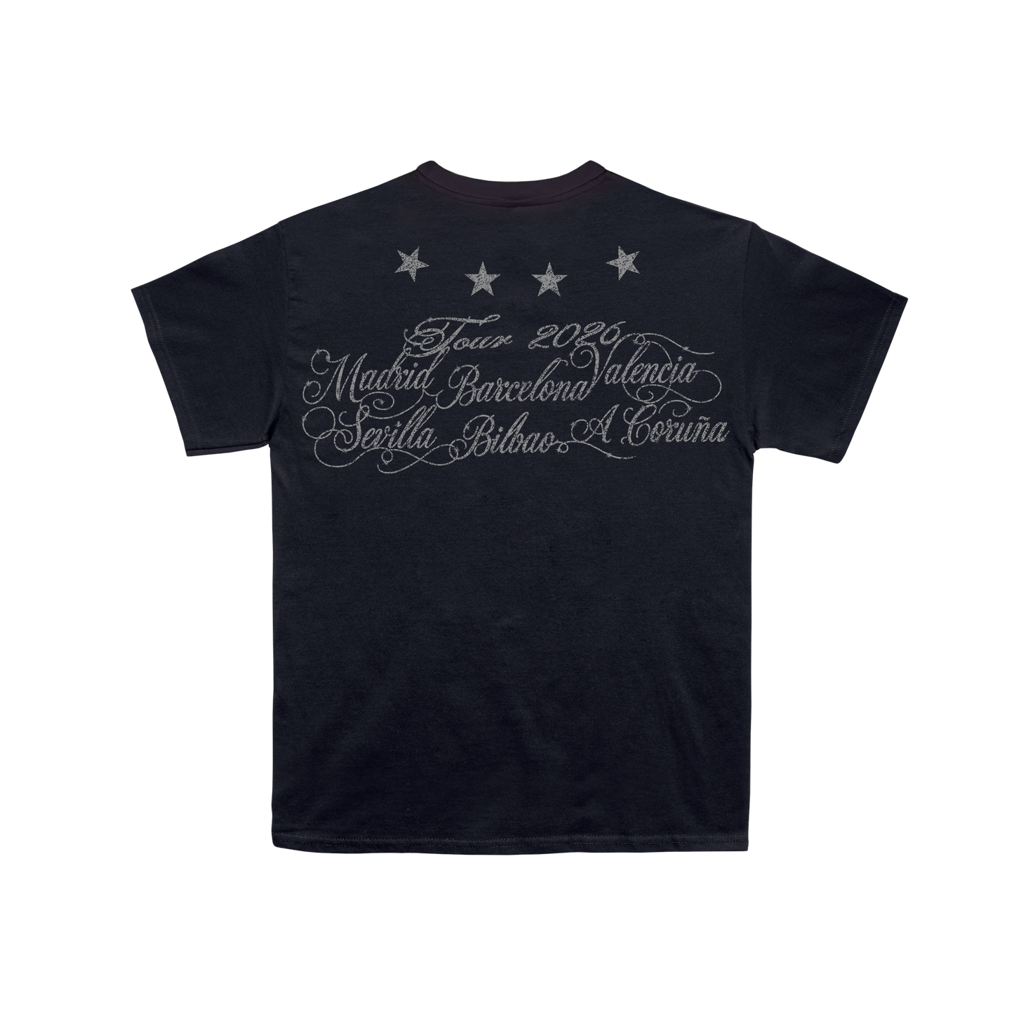 Camiseta Oficial "Más Cara" Tour 2026