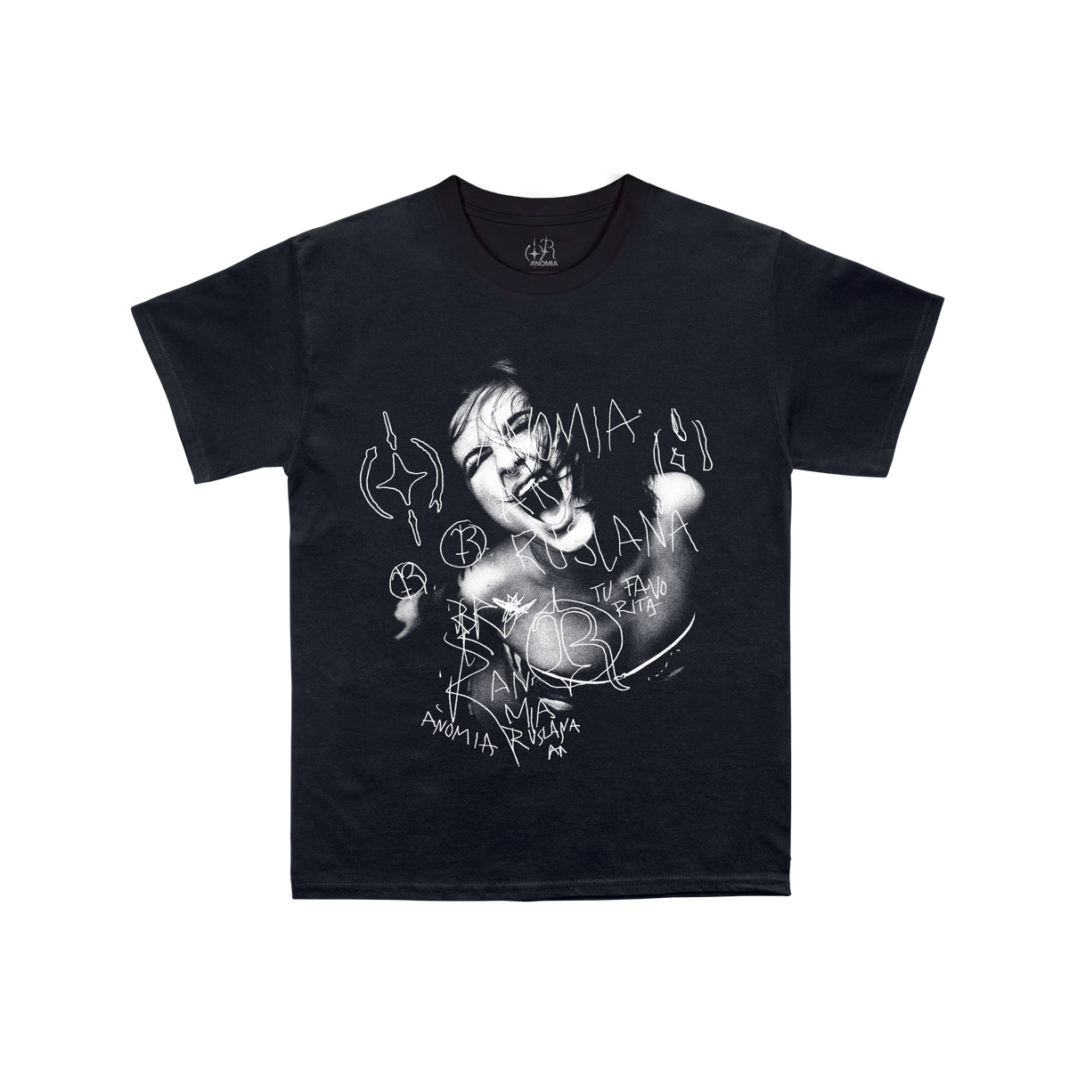 Camiseta Negra ANOMIA