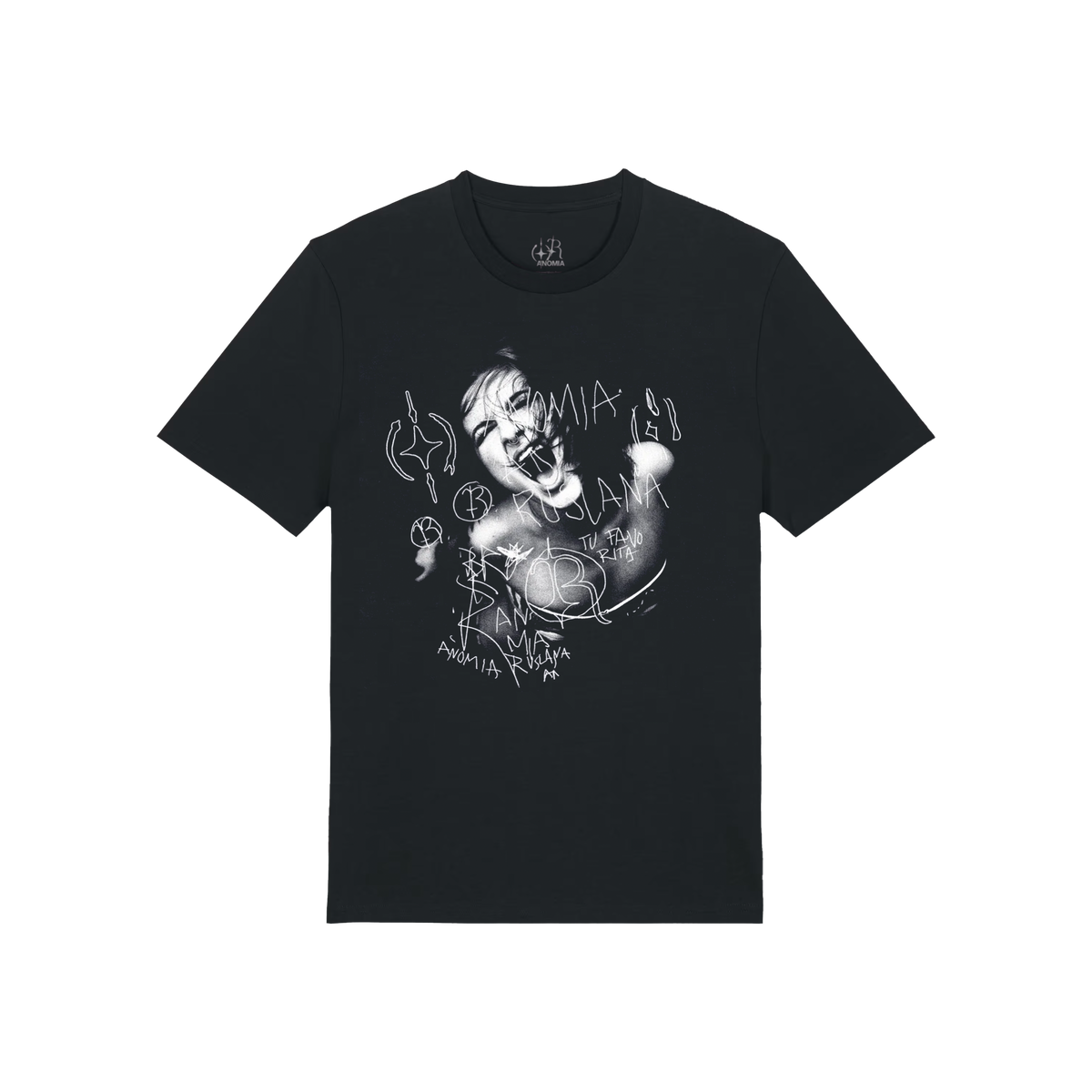 Camiseta Negra ANOMIA