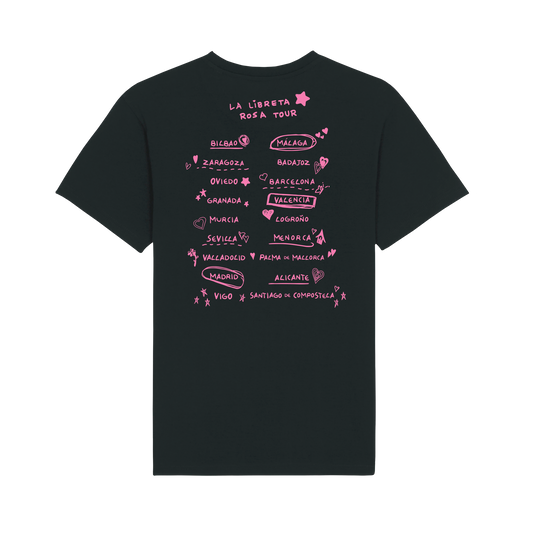 Camiseta Chiara "la libreta rosa tour" 2024