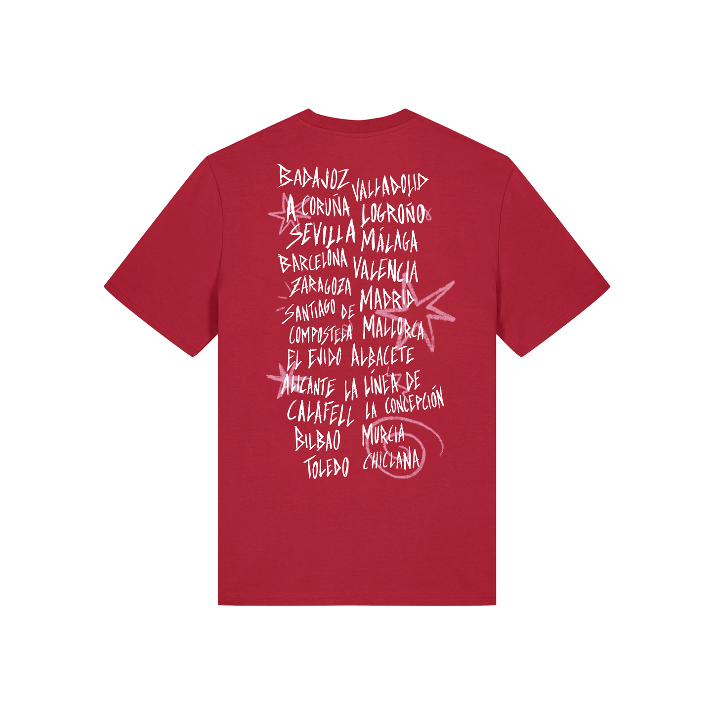 Camiseta "la libreta rosa tour" 2025