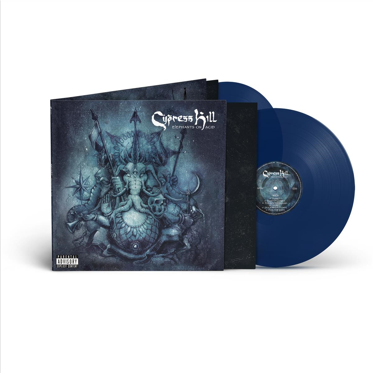 Elephants On Acid - Vinilo (Color Azul Translúcido 2LP)
