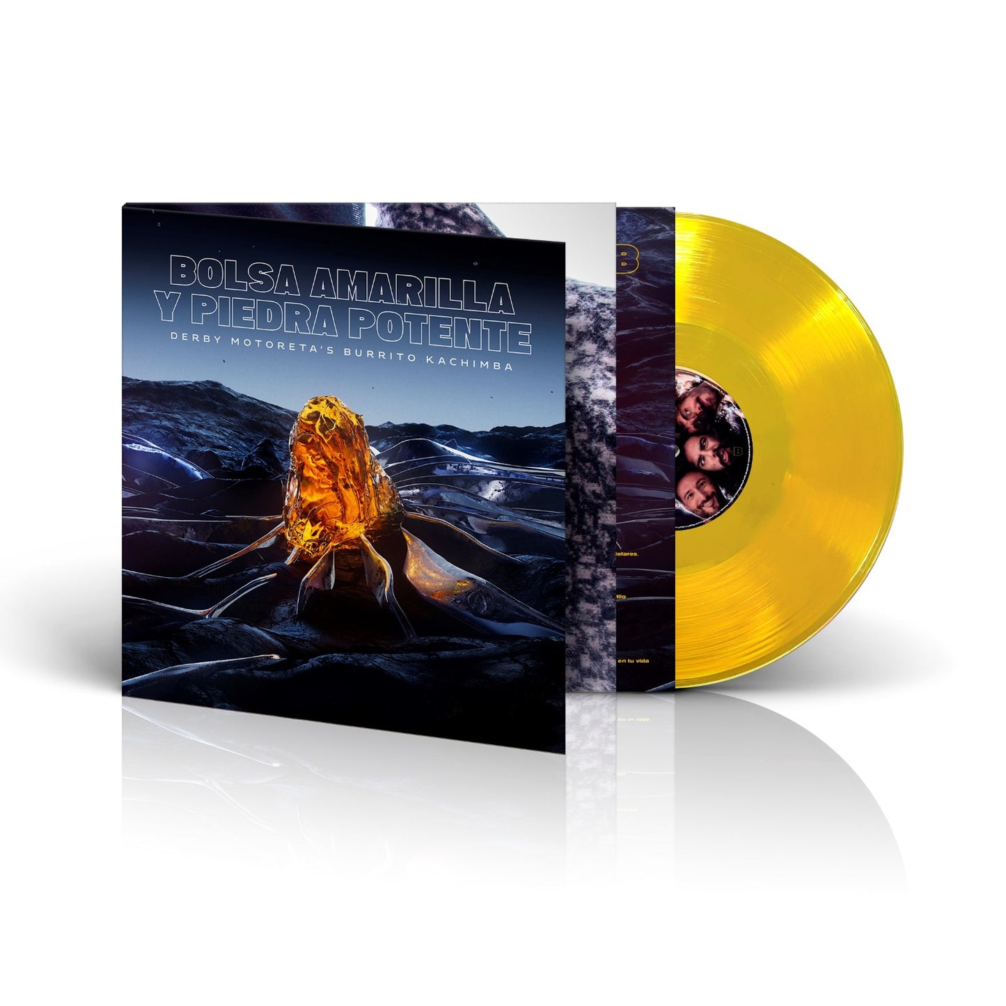 Bolsa Amarilla y Piedra Potente - Vinilo (Color Amarillo Transparente)