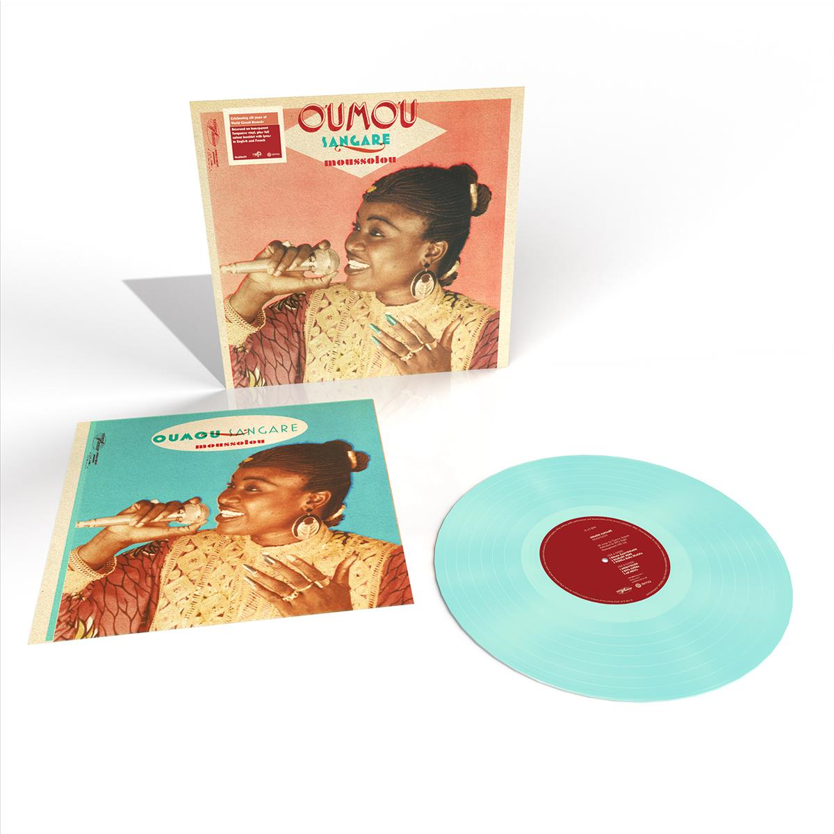 Moussolou - Vinilo (Color Turquesa Transparente)
