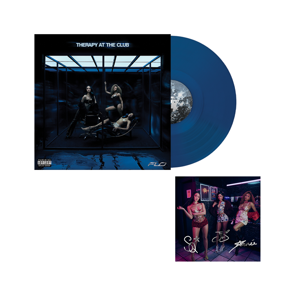 THERAPY AT THE CLUB - Vinilo (Color Midnight Blue) + Tarjeta Firmada