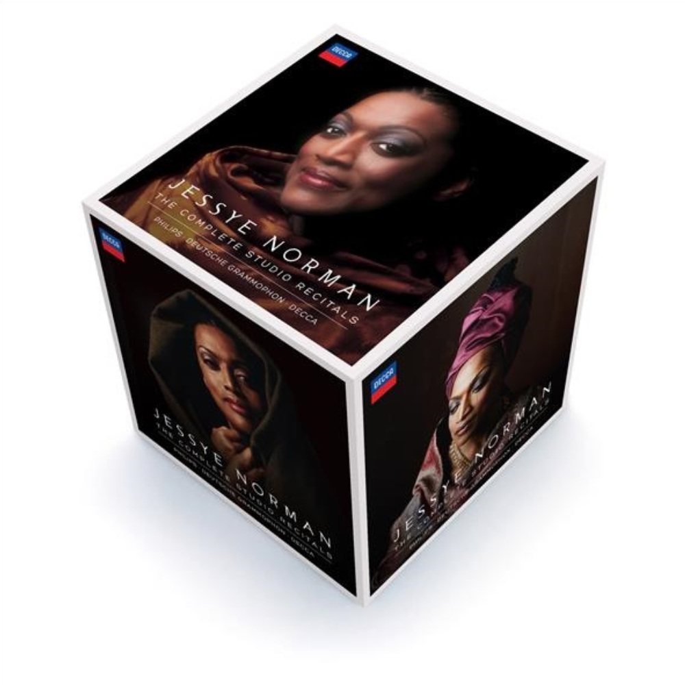 Jessye Norman Complete Studio Recitals - Philips, Deutsche Grammophon, Decca - Box Set (44CD + 3DVD)