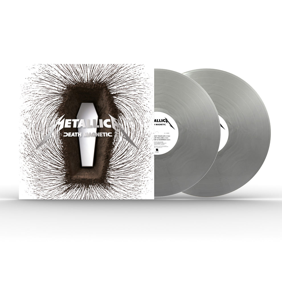 Metallica - Death Magnetic - Vinilo (Color Magnetic Silver 2LP ...