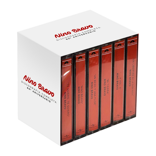 Discografía Completa. 80 Aniversario - Box Set (6 Cassettes)