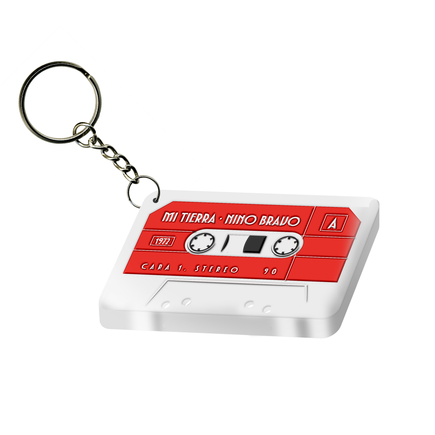 Llavero Cassette "Mi Tierra"