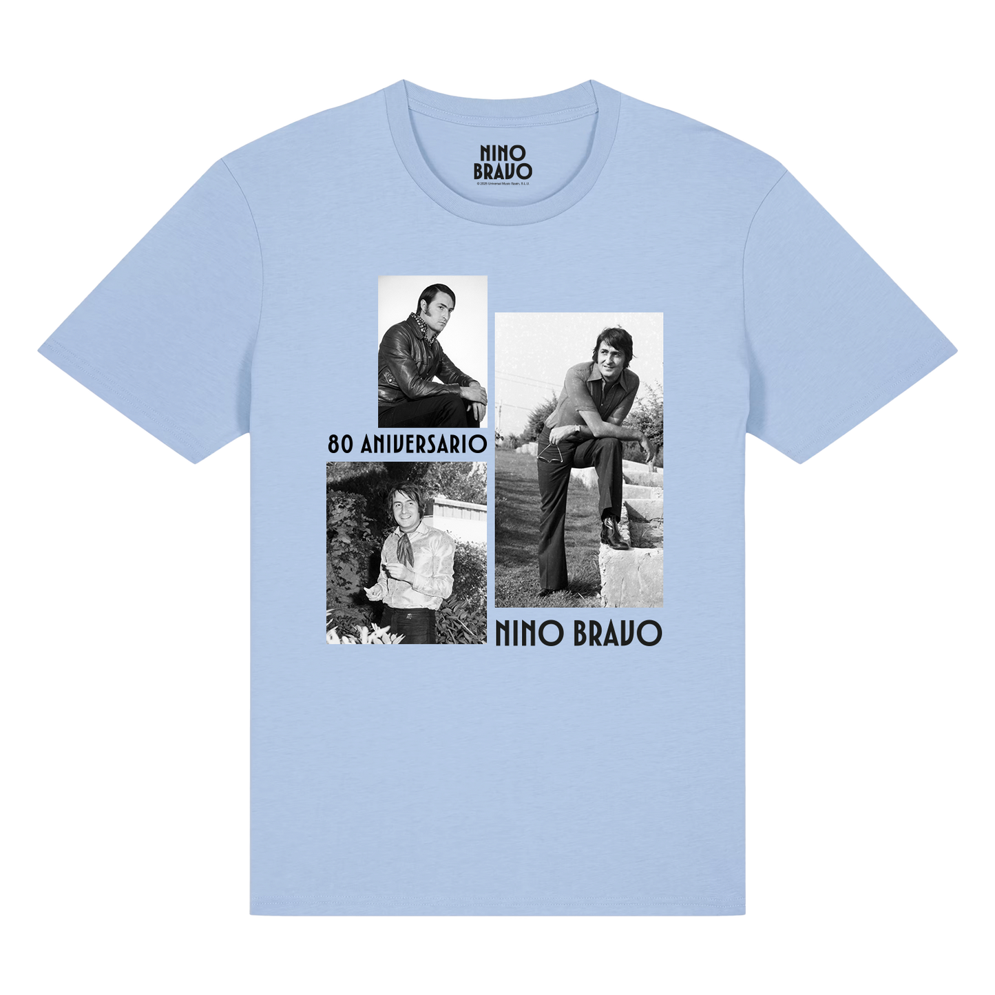 Camiseta Nino Bravo “Retratos Clásicos"