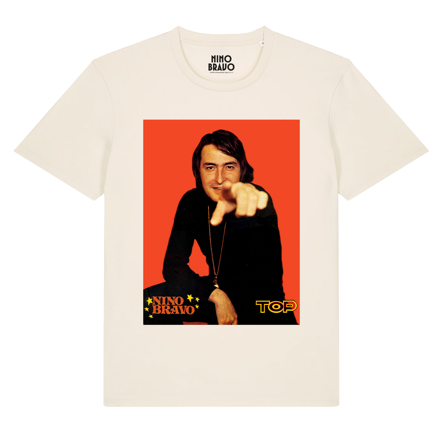 Camiseta fotográfica Nino Bravo