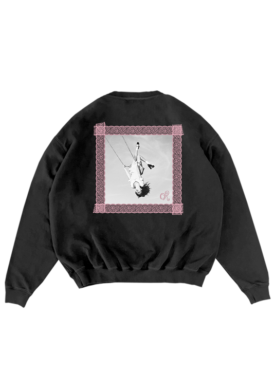 Sudadera bordada lace album cover