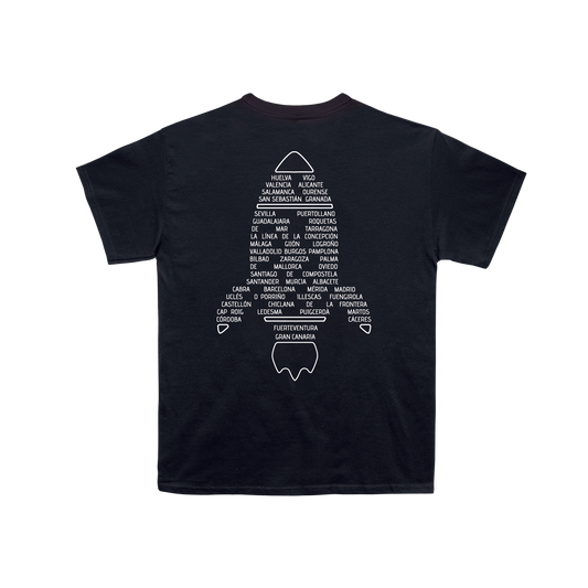 Camiseta Cohete "El Niño del Espacio En Concierto"
