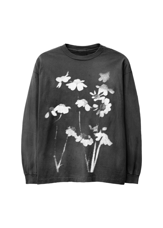 petal blurred flowers longsleeve