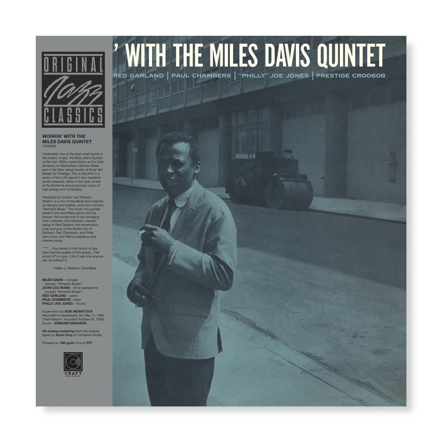Workin' With The Miles Davis Quintet - Vinilo
